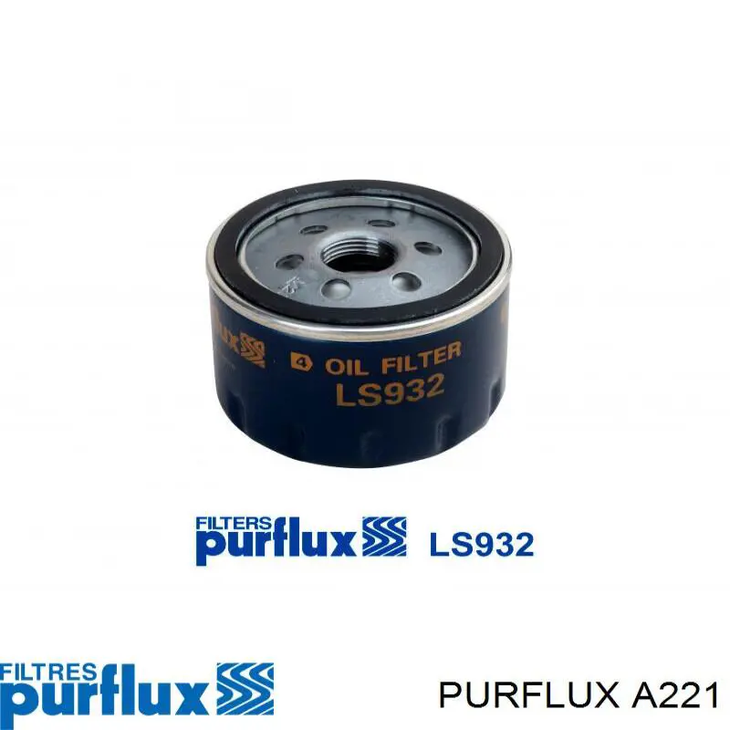 A221 Purflux Воздушный фильтр двигателя
