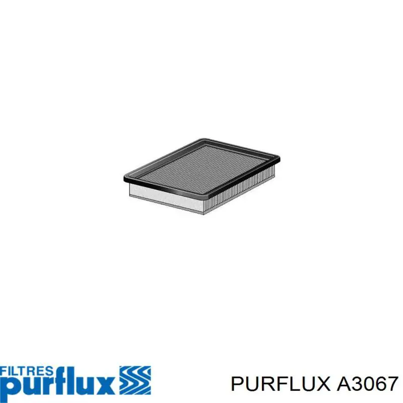 A3067 Purflux filtro de ar