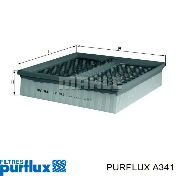 Элемент воздушного фильтра Purflux A341 цена, от 5.87 USD