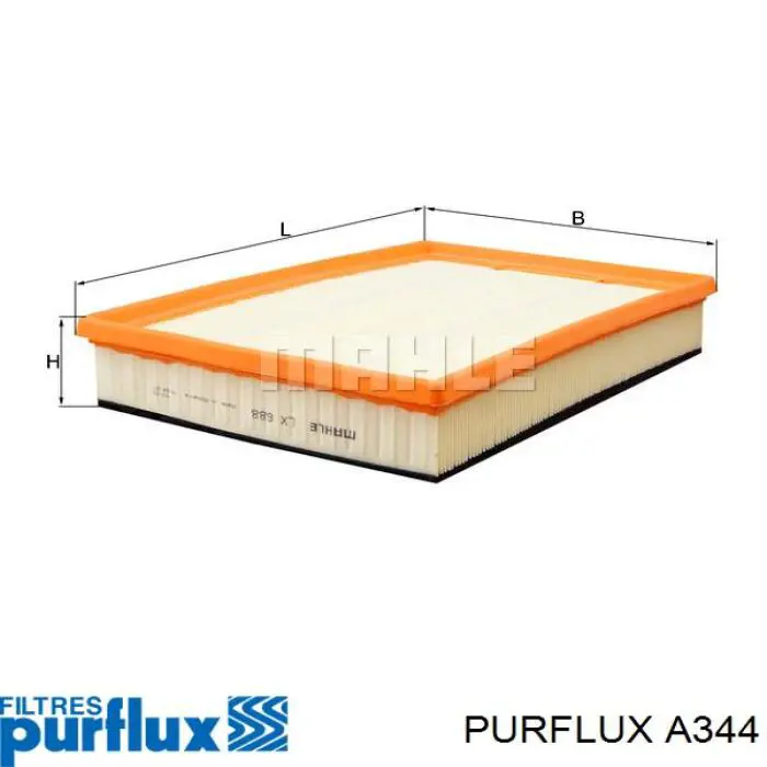 Элемент воздушного фильтра Purflux A344 цена, от 12.48 USD