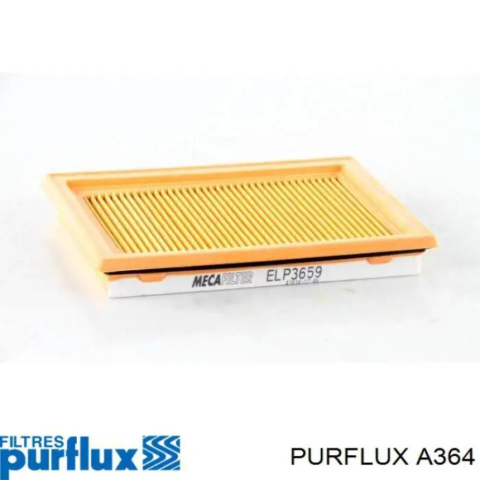 A364 Purflux Воздушный фильтр двигателя