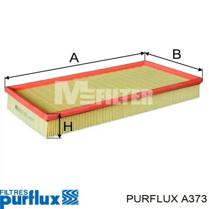 Воздушный фильтр A373 Purflux