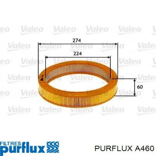 Элемент воздушного фильтра Purflux A460 цена, от 4.97 USD