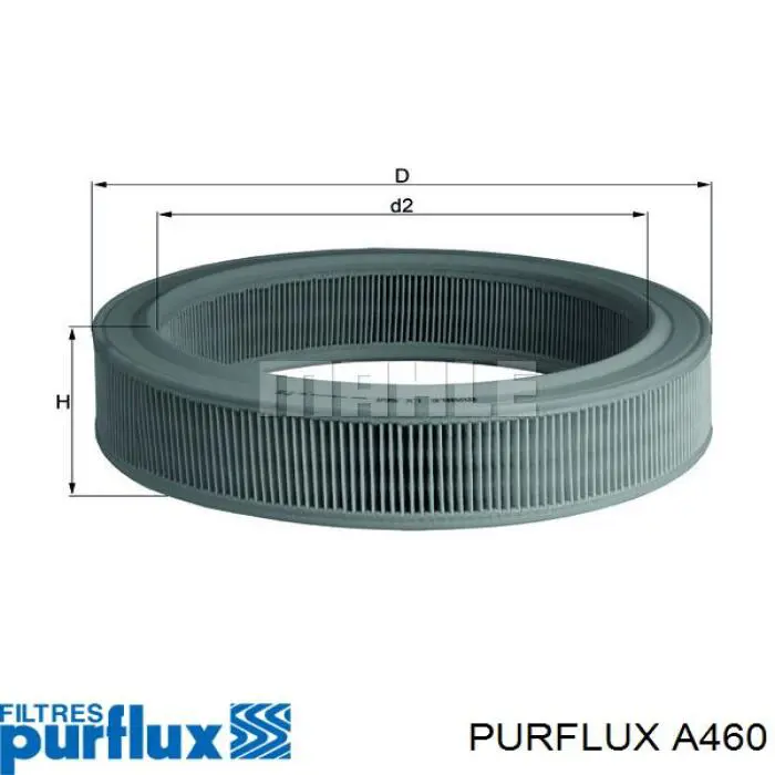 A460 Purflux воздушный фильтр