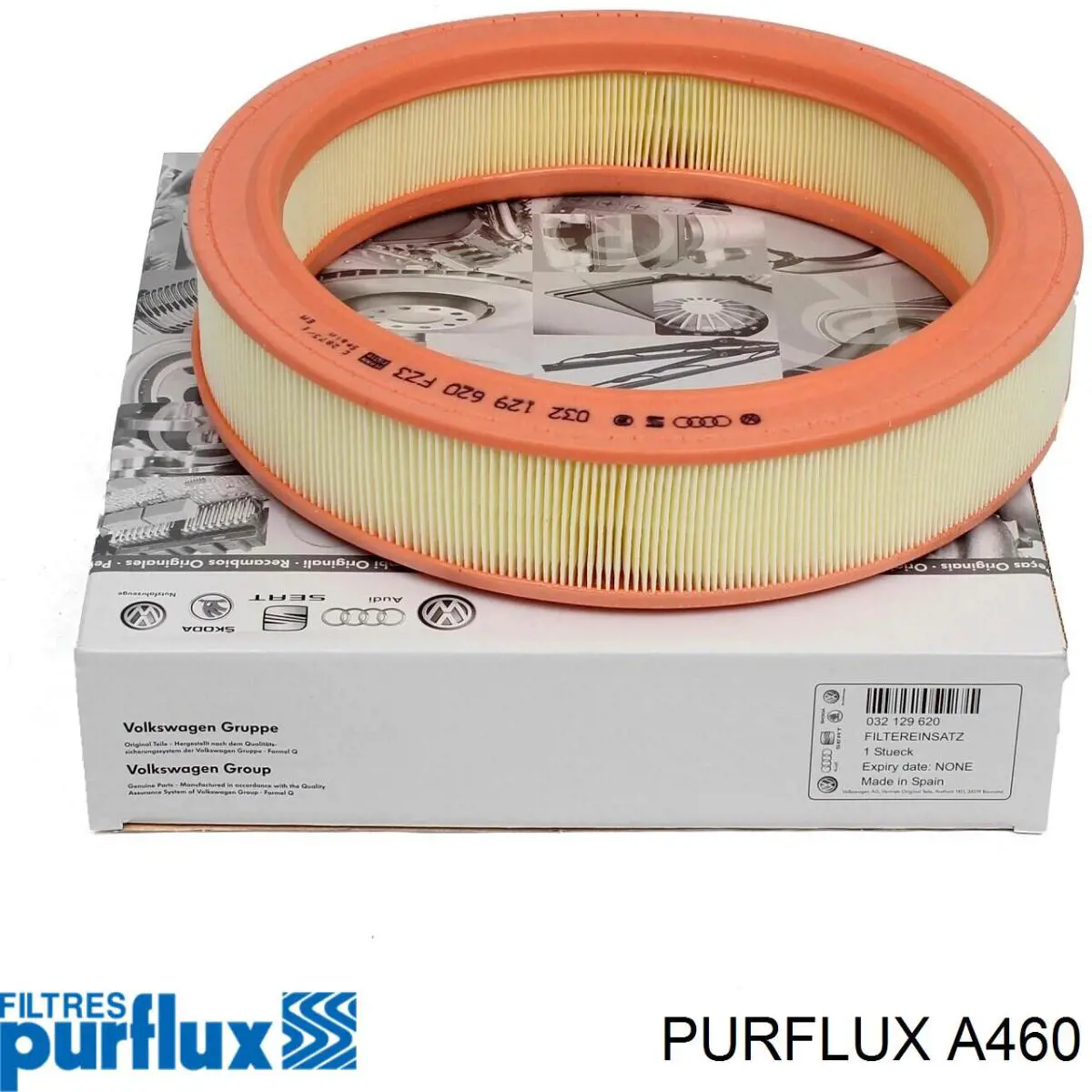 A460 Purflux Воздушный фильтр двигателя