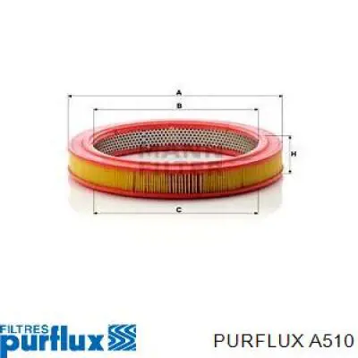 A510 Purflux Воздушный фильтр двигателя