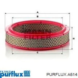 A514 Purflux Воздушный фильтр двигателя