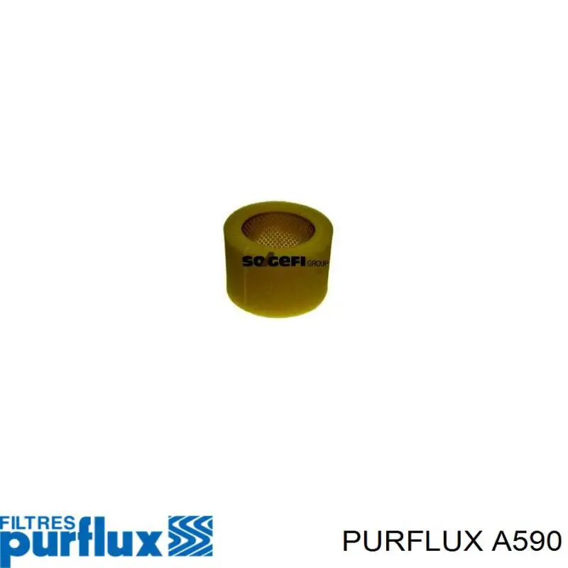 A590 Purflux Воздушный фильтр двигателя