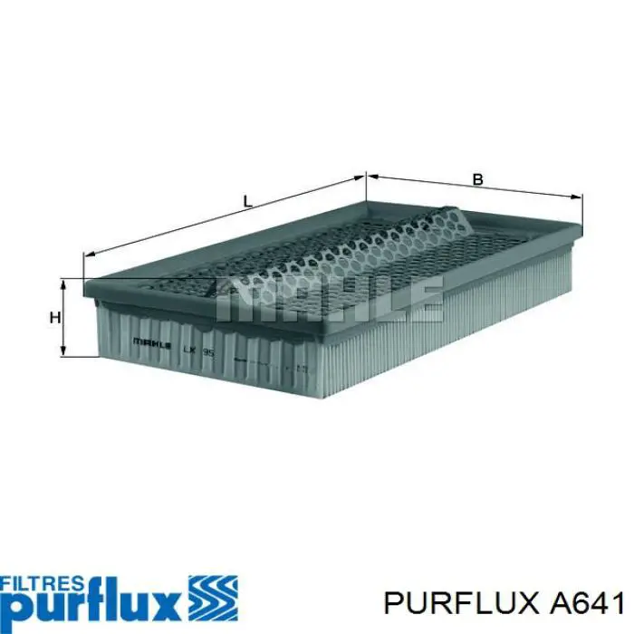 A641 Purflux воздушный фильтр