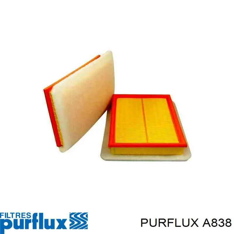 Купить A838 Purflux Автомобильный фильтр воздуха