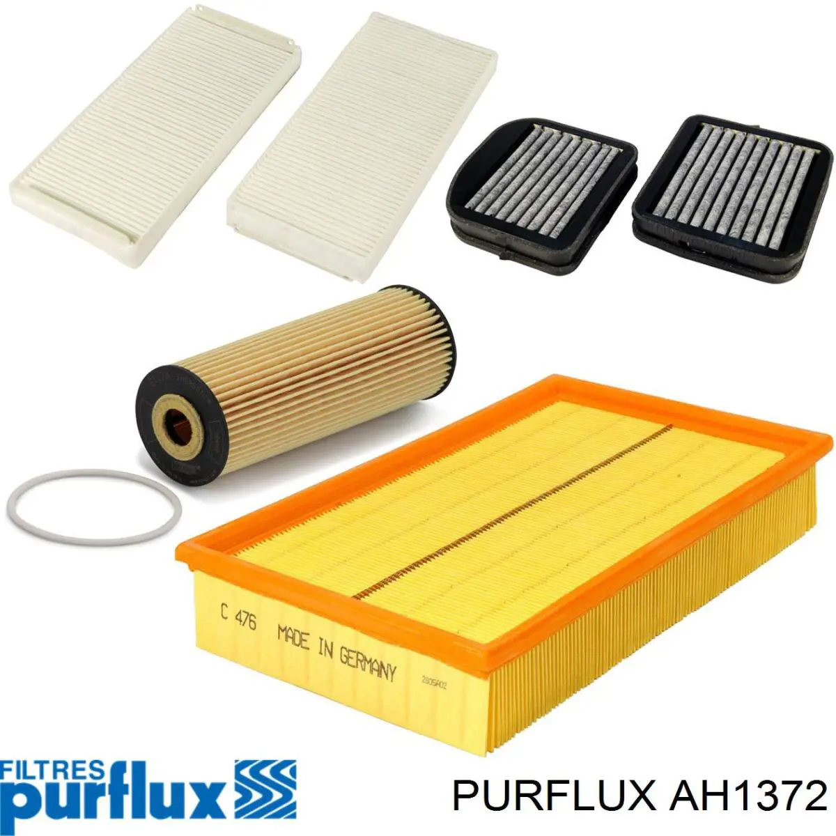 Купить AH1372 Purflux Фильтр салона угольный