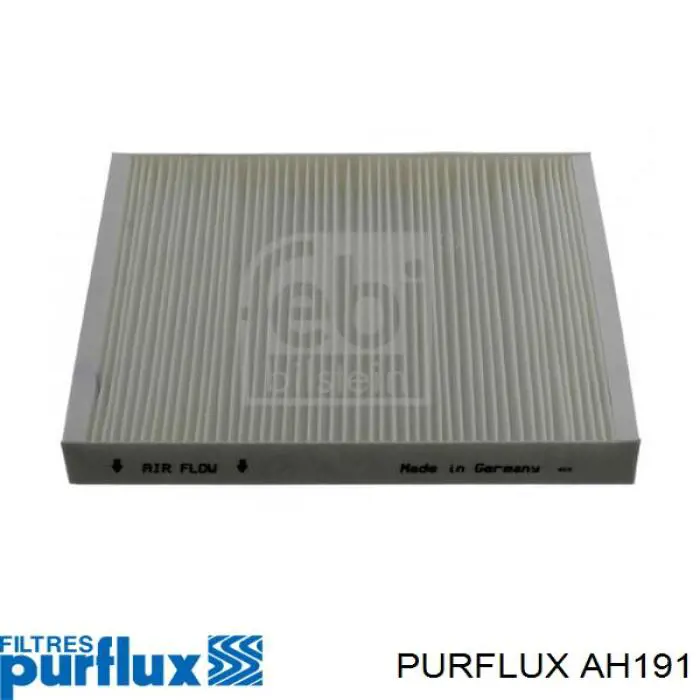 Купить AH191 Purflux Фильтр салона угольный