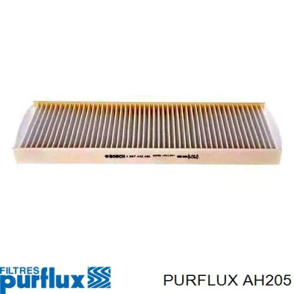 AH205 Purflux фильтр салона