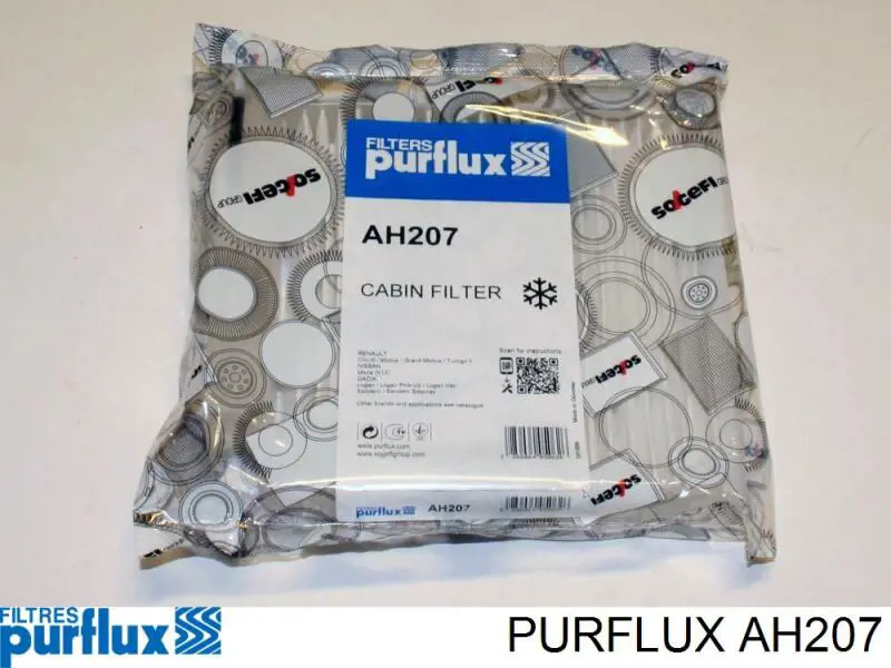 Filtro de habitáculo AH207 Purflux
