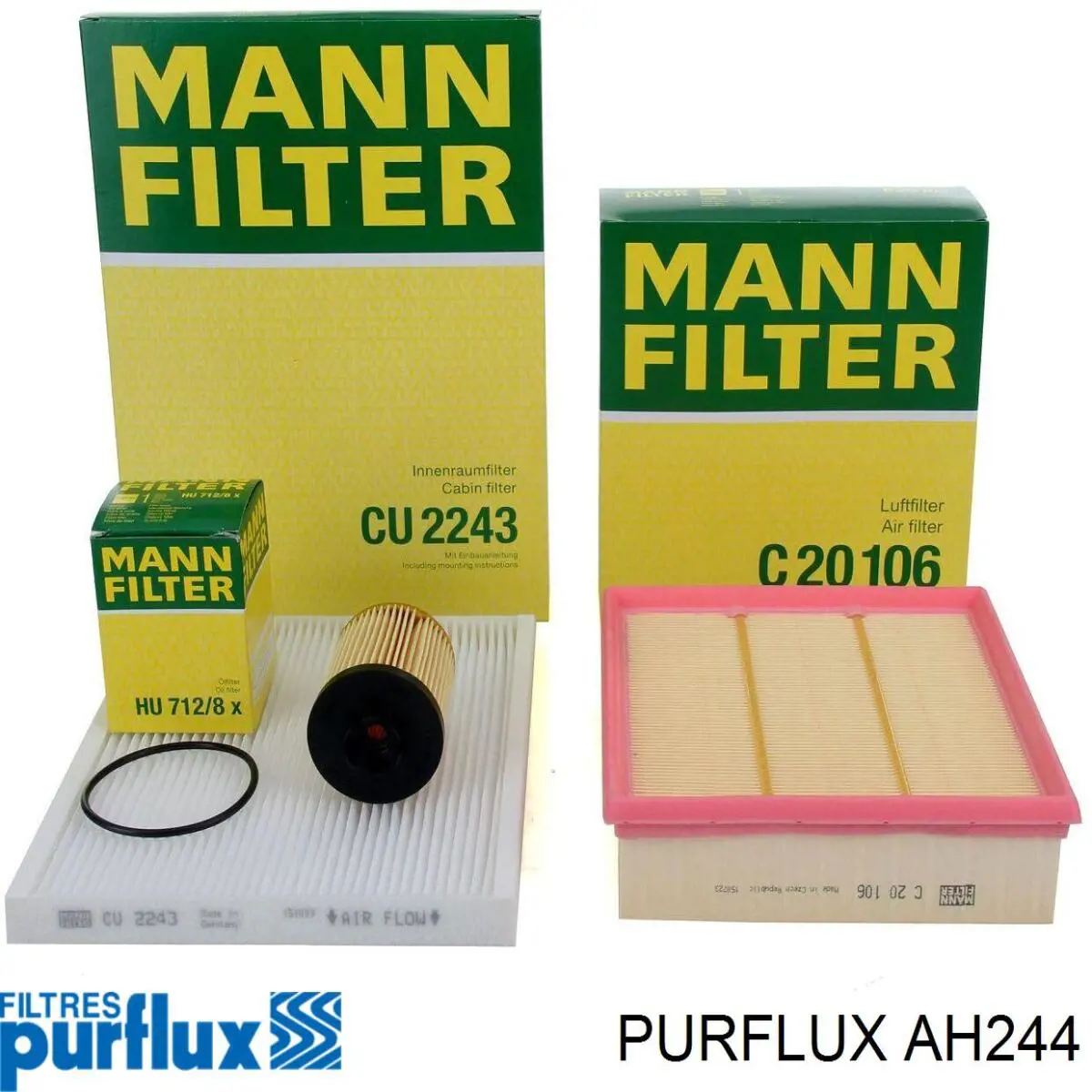 Фільтр салону AH244 Purflux