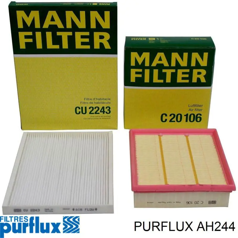 Фільтр салону AH244 Purflux