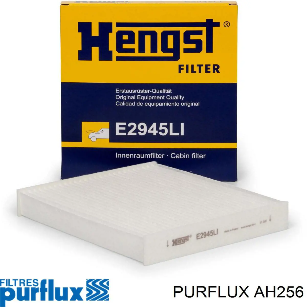 Купить AH256 Purflux Фильтр салона угольный