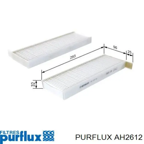 AH261-2 Purflux фильтр салона