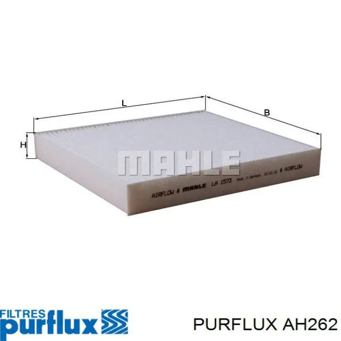 Купить AH262 Purflux Фильтр салона угольный