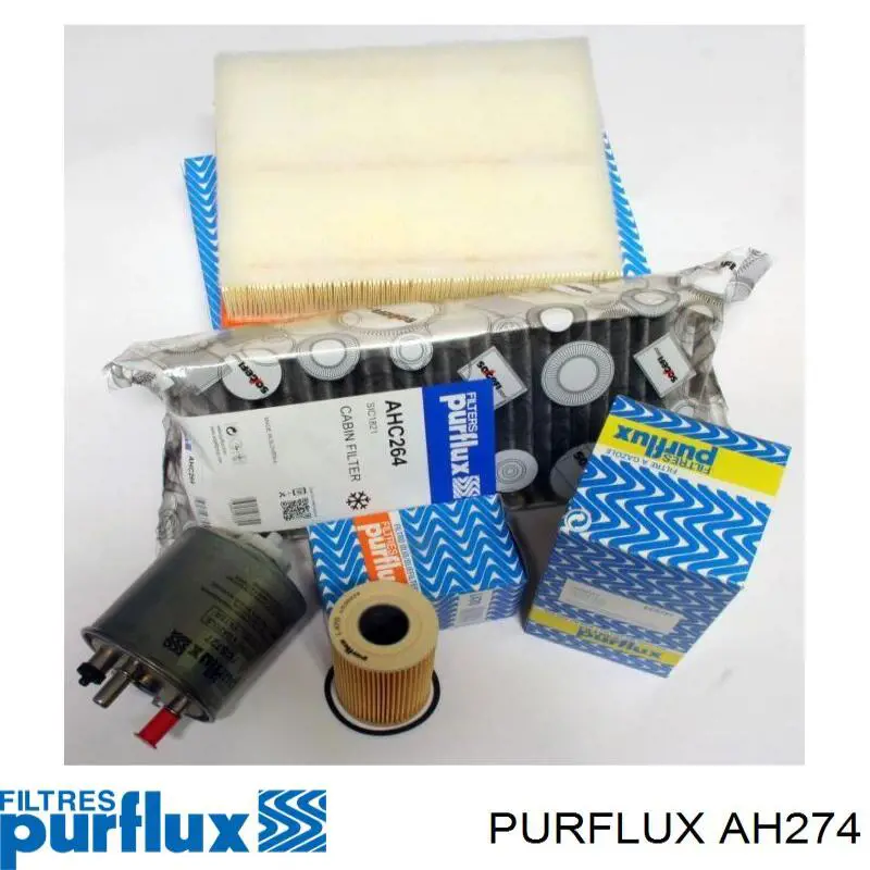 Фильтр воздушный отопителя Purflux AH274 цена, от 6.65 USD