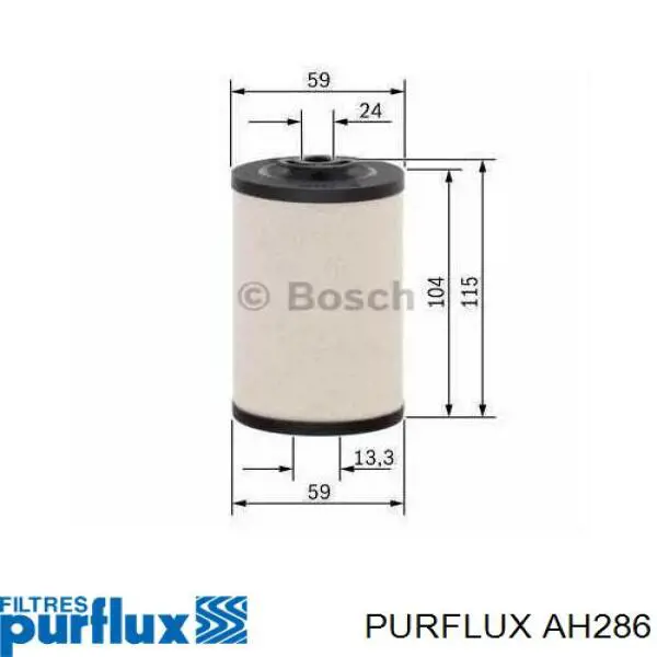 Фильтр салона AH286 Purflux