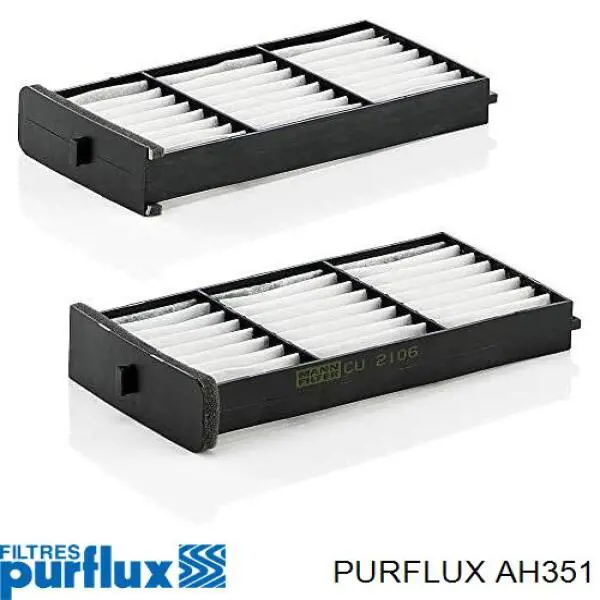 AH351 Purflux Внутрисалонный фильтр