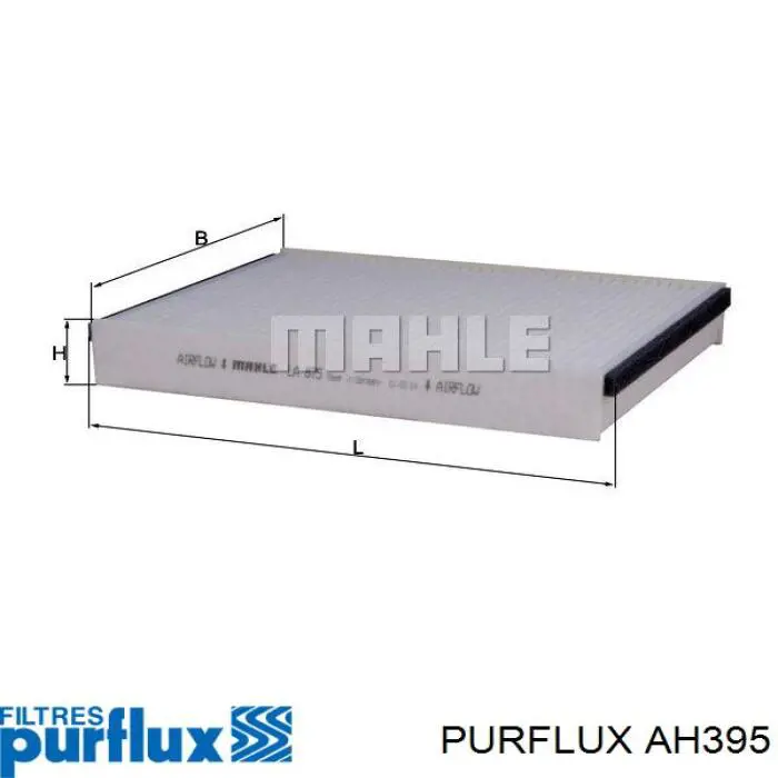 Фильтр воздушный отопителя Purflux AH395 цена, от 9.22 USD