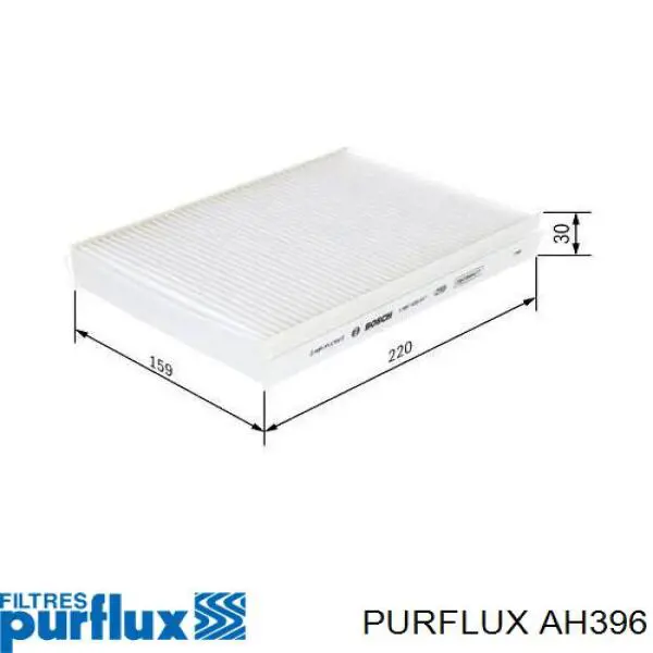 Фильтр салона AH396 Purflux