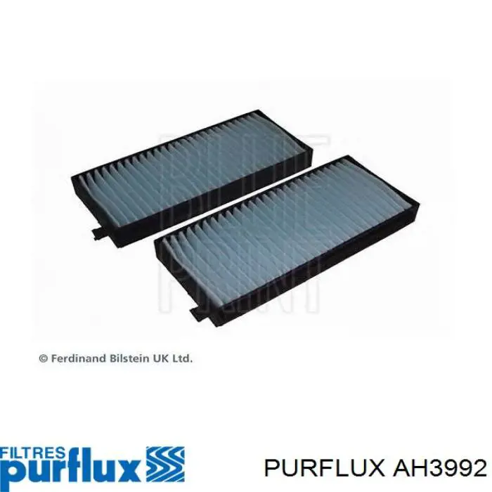 Купить AH3992 Purflux Фильтр салона угольный