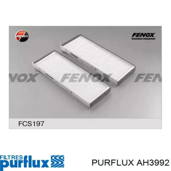 AH3992 Purflux Внутрисалонный фильтр