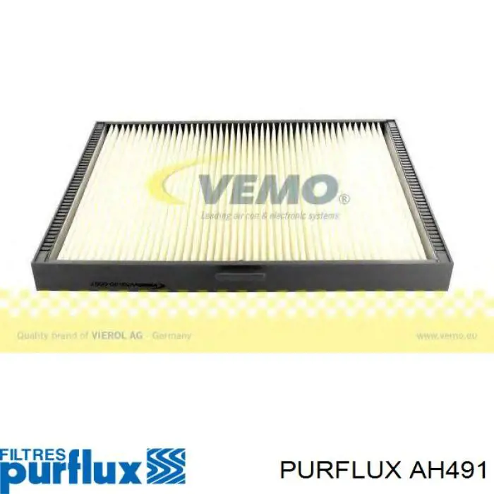 Купить AH491 Purflux Фильтр салона угольный