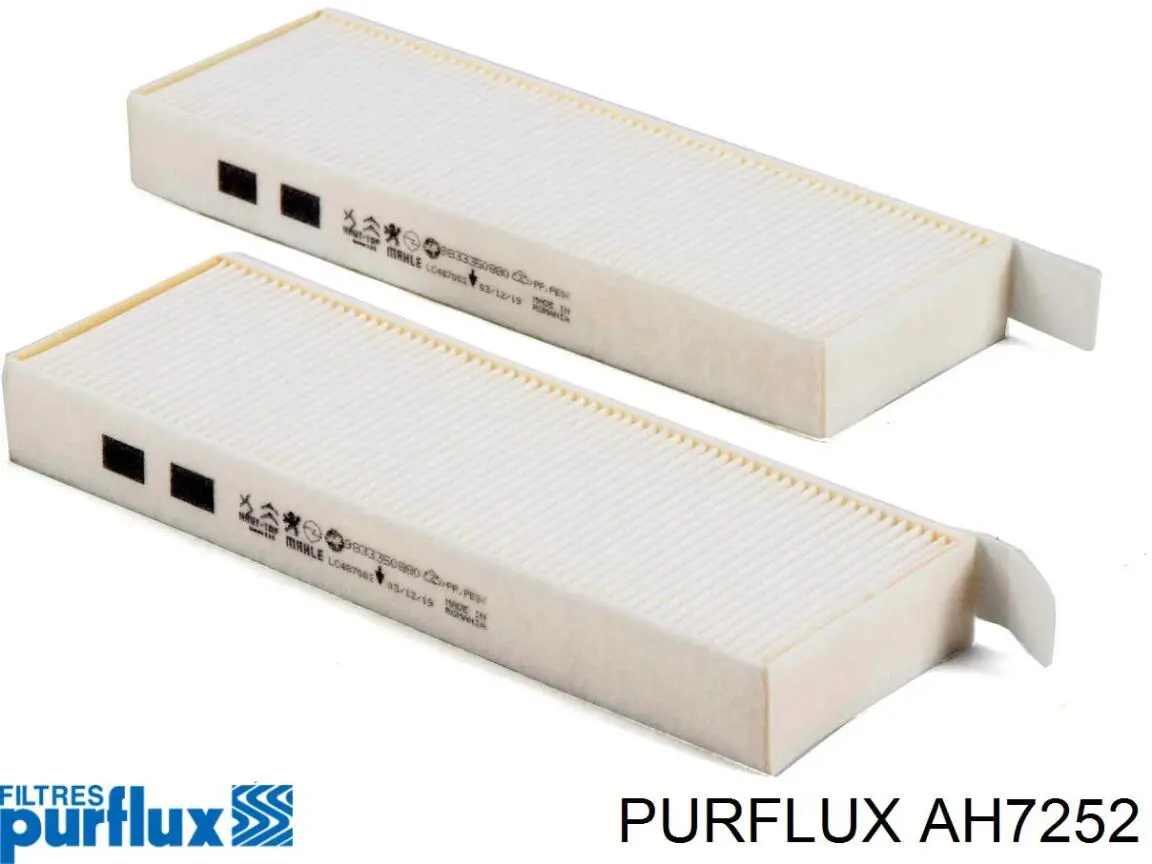 Купить AH7252 Purflux Фильтр салона угольный