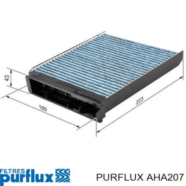 AHA207 Purflux Внутрисалонный фильтр