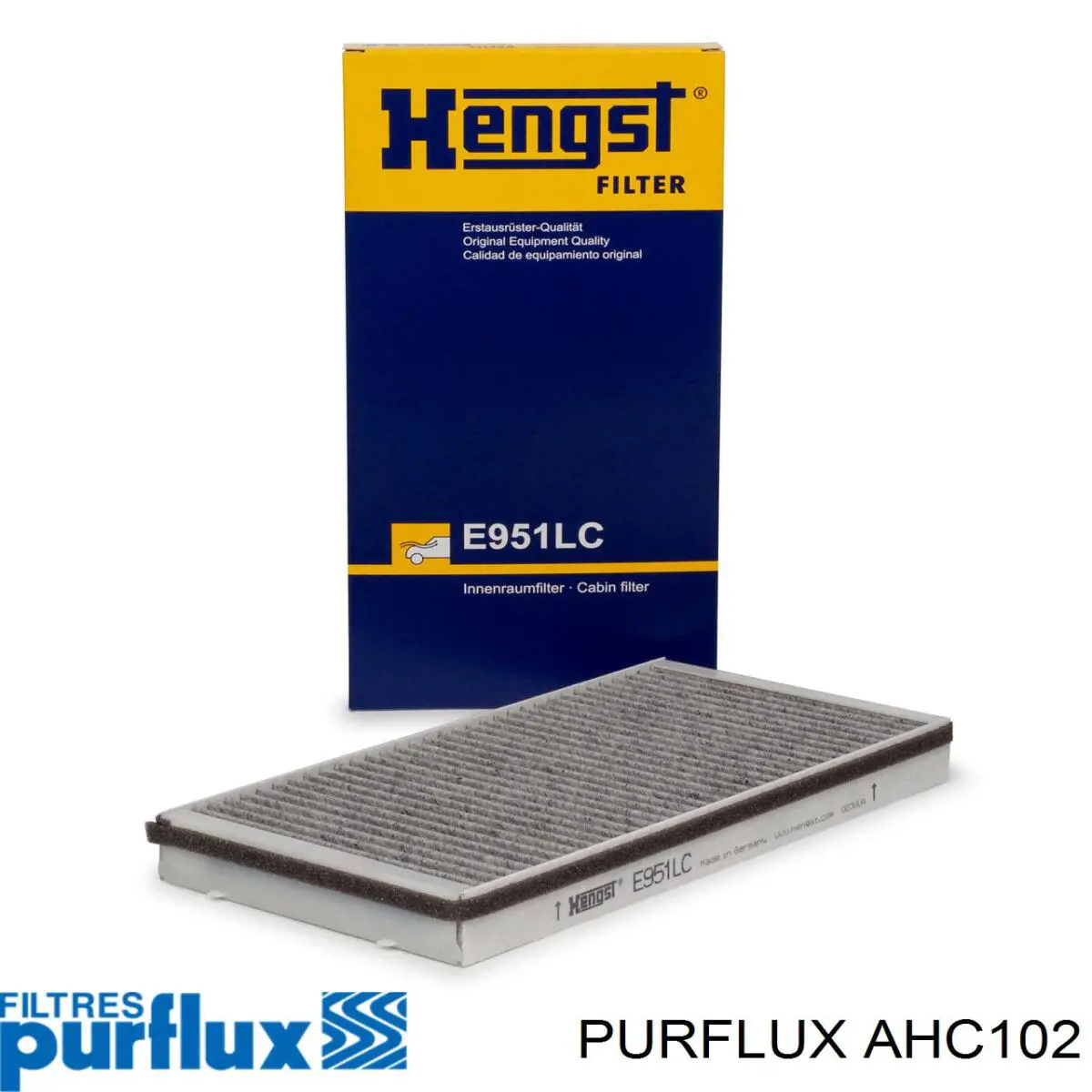 Фильтр воздушный отопителя Purflux AHC102 цена, от 13.88 USD