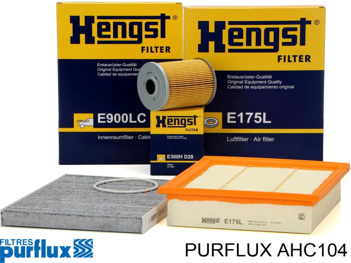 Купить AHC104 Purflux Фильтр салона угольный