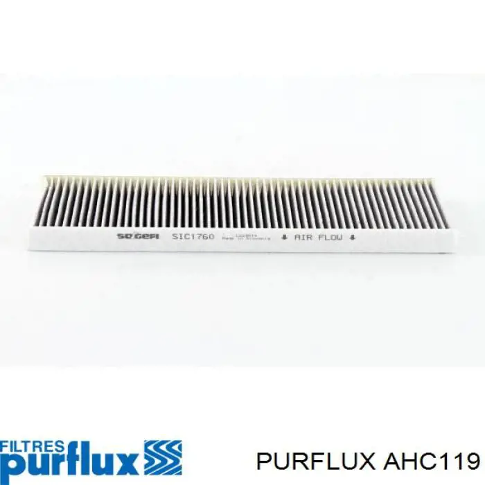 AHC119 Purflux Внутрисалонный фильтр