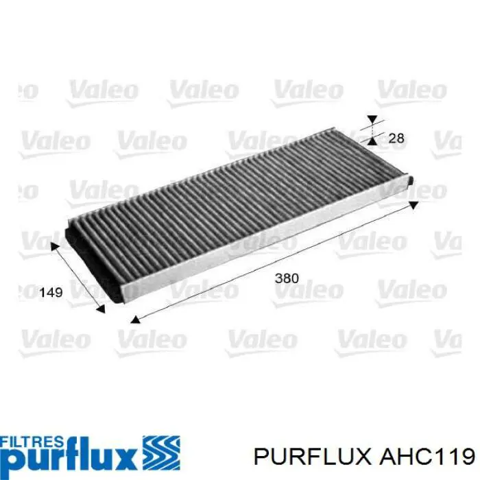 Фильтр воздушный отопителя Purflux AHC119 цена, от 9.69 USD