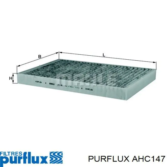 AHC147 Purflux фильтр салона