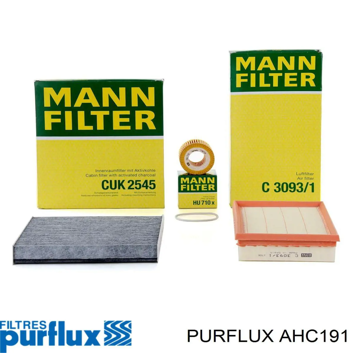 Фильтр воздушный отопителя Purflux AHC191 цена, от 10.56 USD