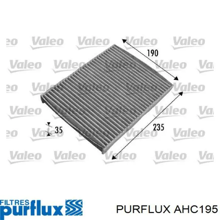 Фильтр воздушный отопителя Purflux AHC195 цена, от 5.52 USD