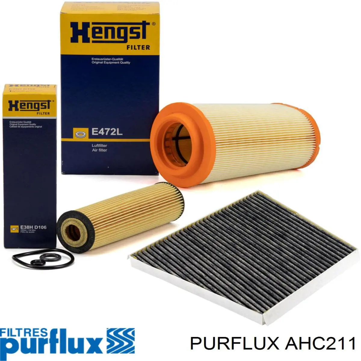 Купить AHC211 Purflux Фильтр салона угольный