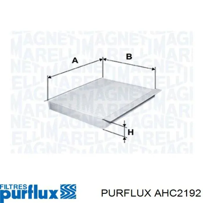 AHC2192 Purflux Внутрисалонный фильтр