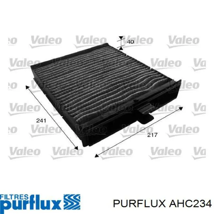 Фильтр воздушный отопителя Purflux AHC234 цена, от 11.81 USD