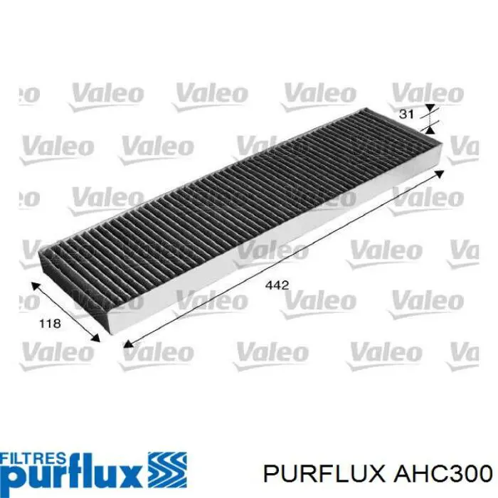 Фильтр воздушный отопителя Purflux AHC300 цена, от 16.14 USD