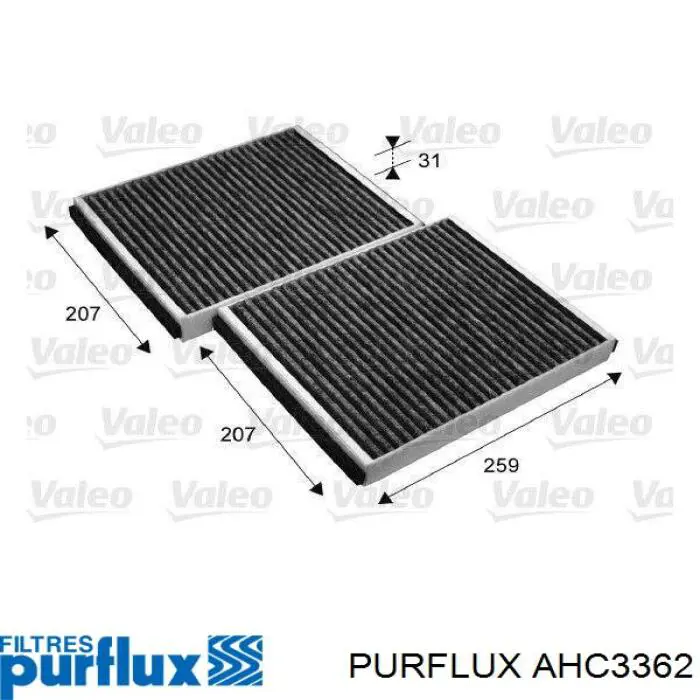 Фильтр воздушный отопителя Purflux AHC3362 цена, от 27.65 USD