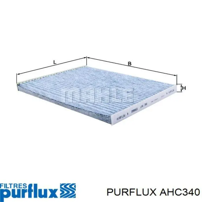 Фильтр воздушный отопителя Purflux AHC340 цена, от 8.86 USD