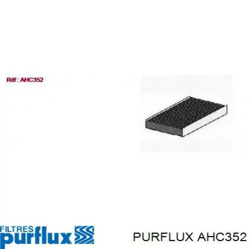 AHC352 Purflux Внутрисалонный фильтр