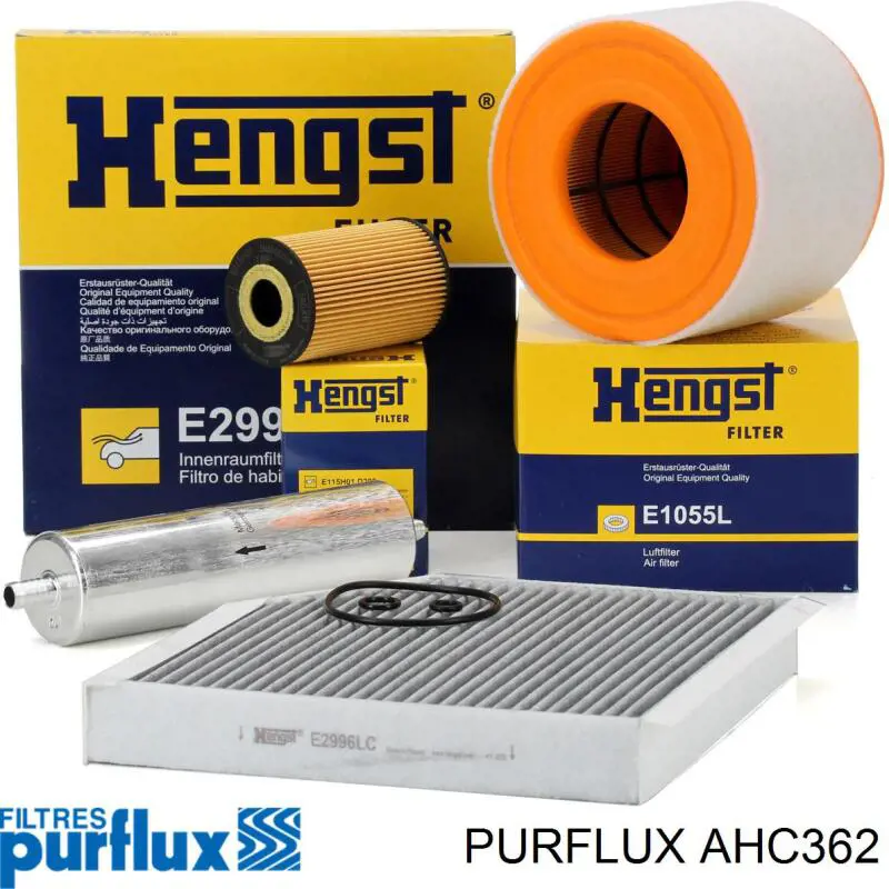 Купить AHC362 Purflux Фильтр салона угольный