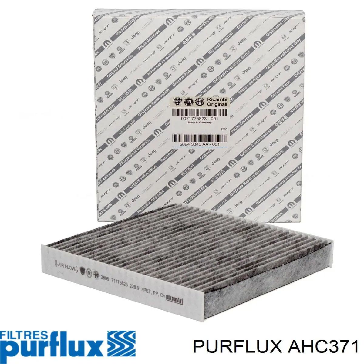 Купить AHC371 Purflux Фильтр салона угольный
