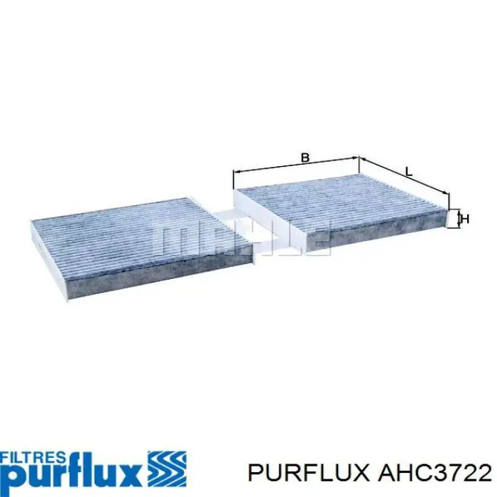 AHC372-2 Purflux фильтр салона